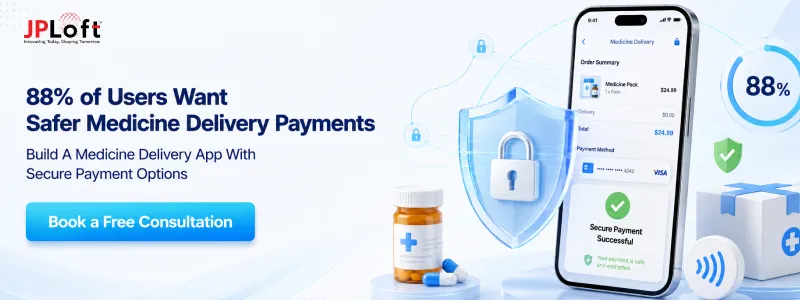 88 parcent of Users Want Safer Medicine Delivery Payments